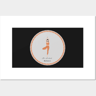 yoga Posters and Art